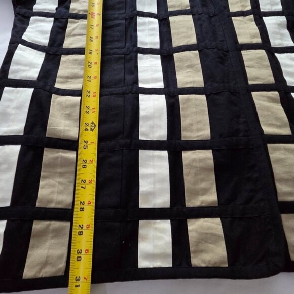 Yak Magik Quilted Patchwork Jacket | Artsy Geometric Kimono Duster | XL - Picture 9 of 12